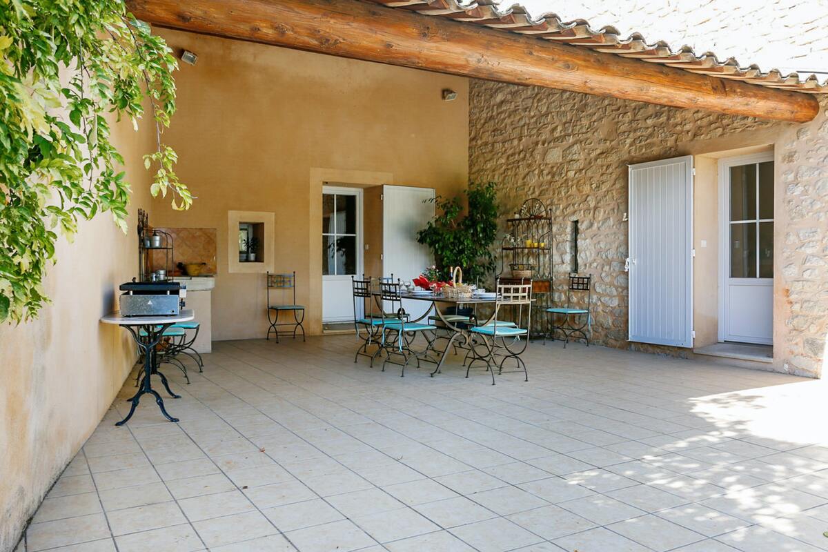 Villa 10 pers. à Caromb : piscine et jardin 1500 m² - Photo 11