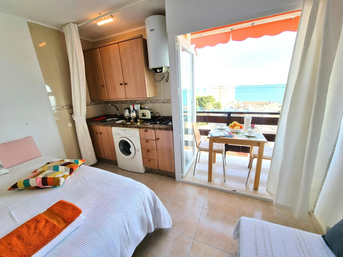 Studio vue mer avec piscine ouverte toute l'année - Photo 2