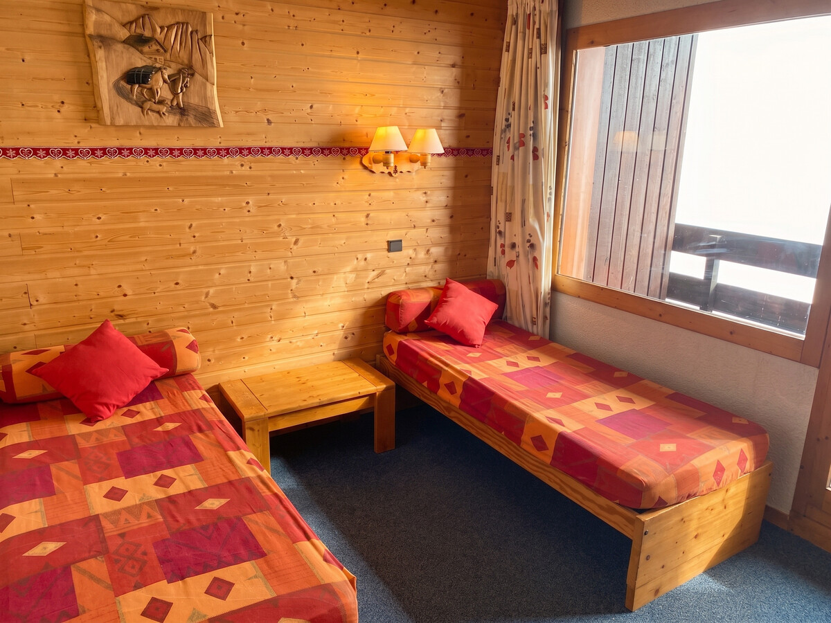 Studio 27 m² à Méribel Mottaret, vue montagne et balcon - Photo 11