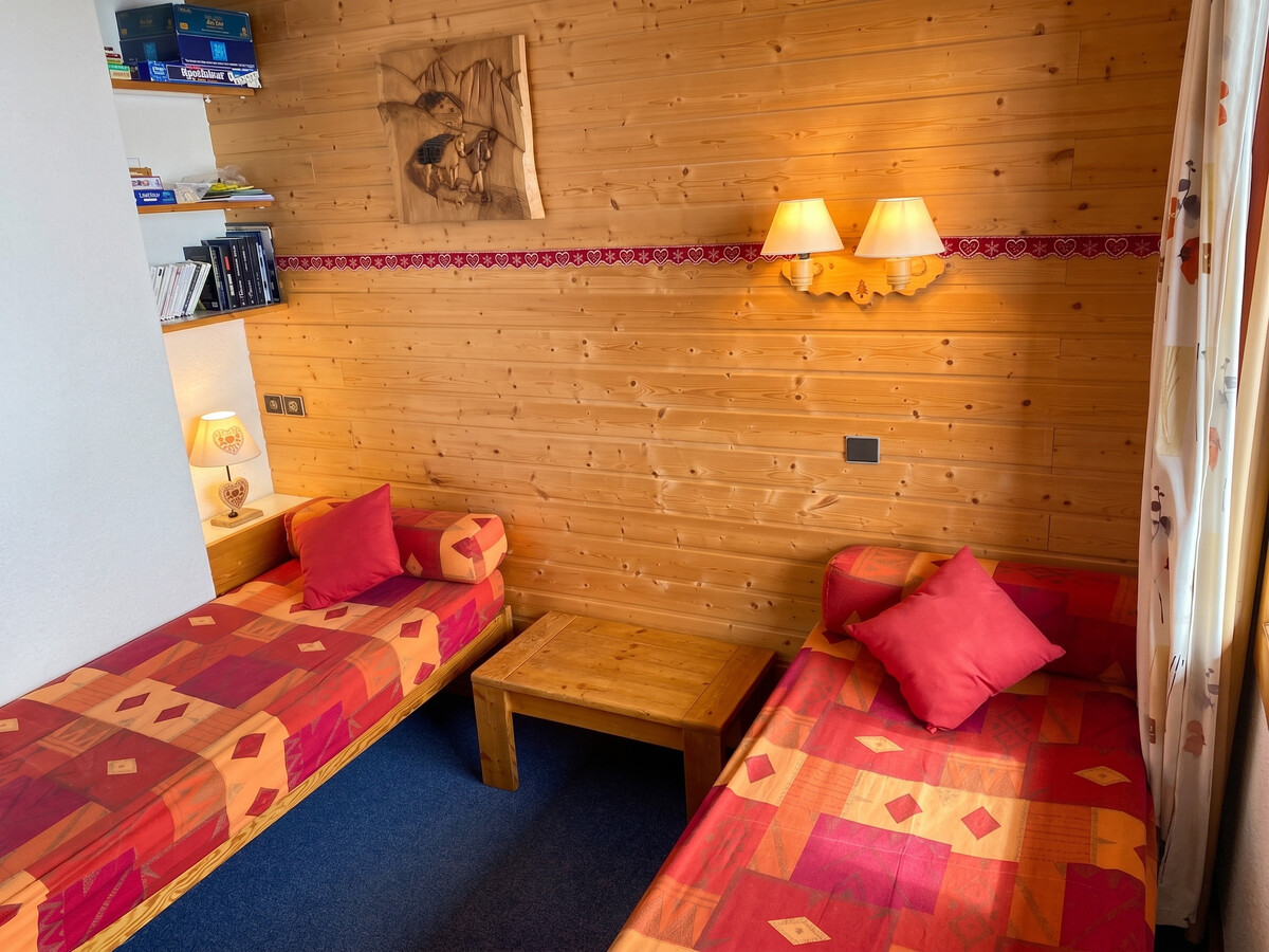 Studio 27 m² à Méribel Mottaret, vue montagne et balcon - Photo 12