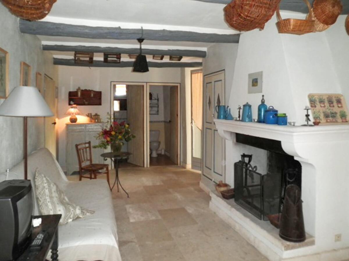 Appartement avec piscine partagée et vue montagne à Oppède, 4 pers. - Photo 8