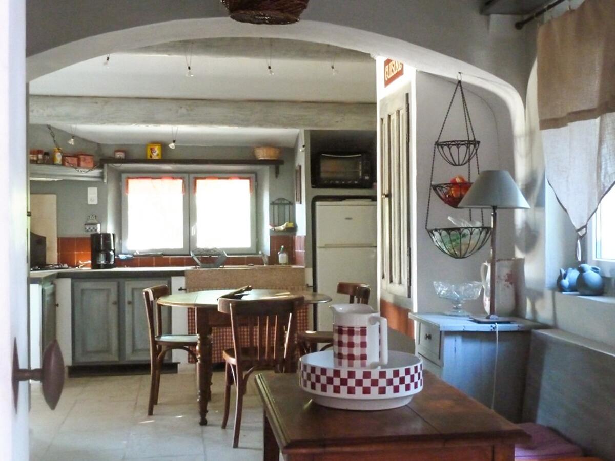 Appartement avec piscine partagée et vue montagne à Oppède, 4 pers. - Photo 12