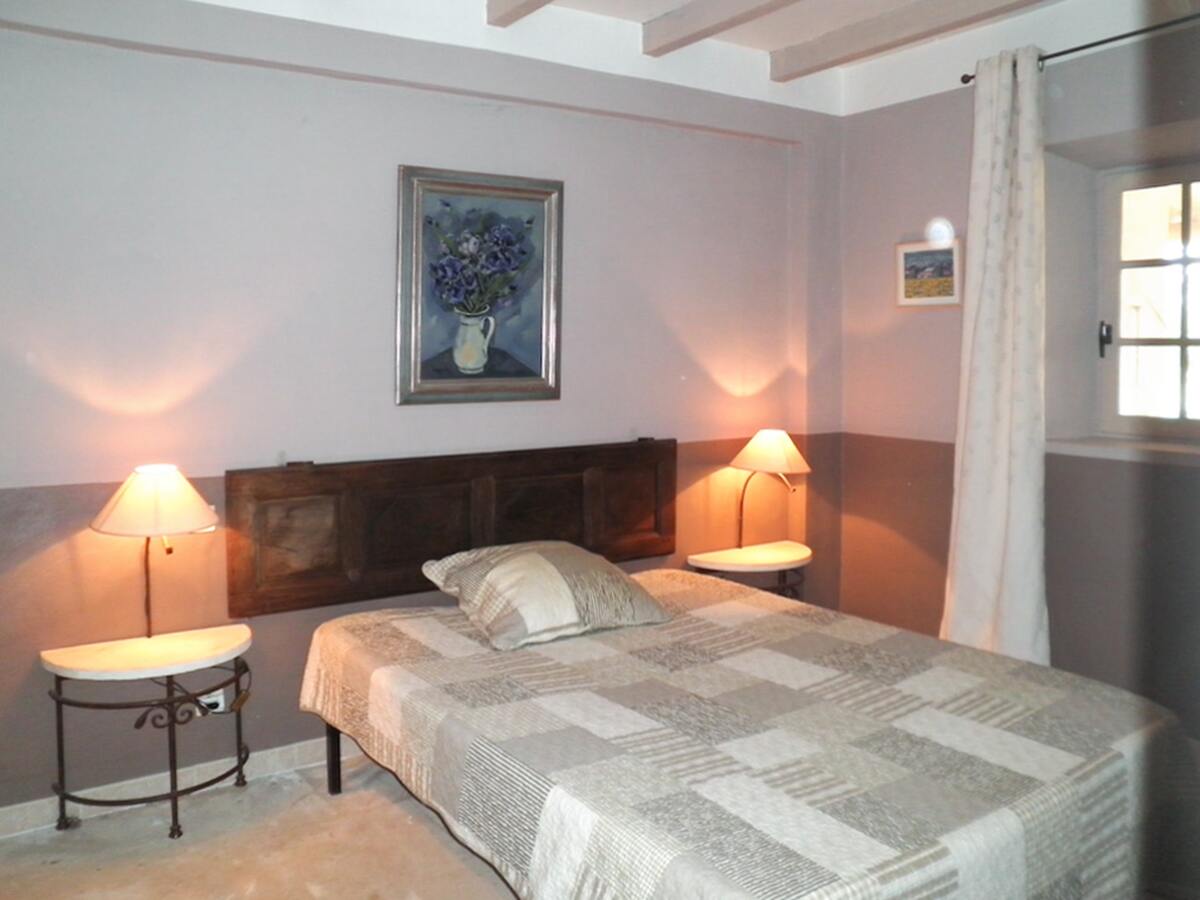 Appartement avec piscine partagée et vue montagne à Oppède, 4 pers. - Photo 16