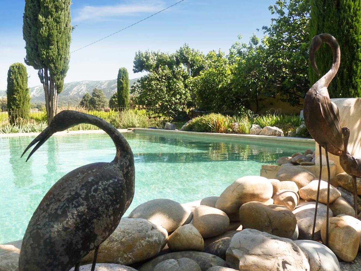 Appartement avec piscine partagée et vue montagne à Oppède, 4 pers. - Photo 21