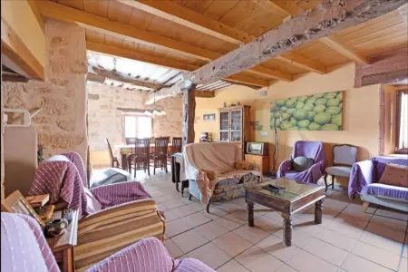 Maison de campagne à Llano de Bureba, cheminée et vue montagne, 13 pers. : photo 2