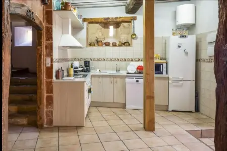 Maison de campagne à Llano de Bureba, cheminée et vue montagne, 13 pers. : photo 4