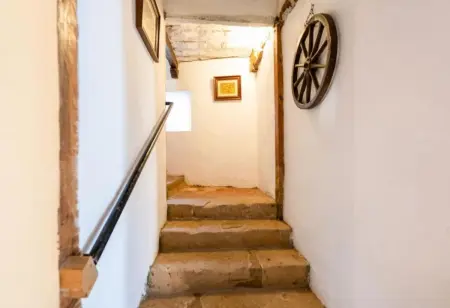 Maison de campagne à Llano de Bureba, cheminée et vue montagne, 13 pers. : photo 12