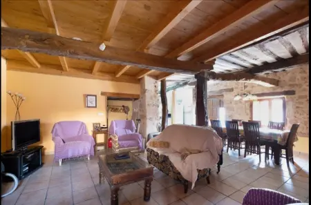 Maison de campagne à Llano de Bureba, cheminée et vue montagne, 13 pers. : photo 13