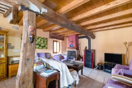 Maison de campagne à Llano de Bureba, cheminée et vue montagne, 13 pers. : photo 14