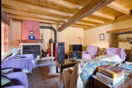 Maison de campagne à Llano de Bureba, cheminée et vue montagne, 13 pers. : photo 15