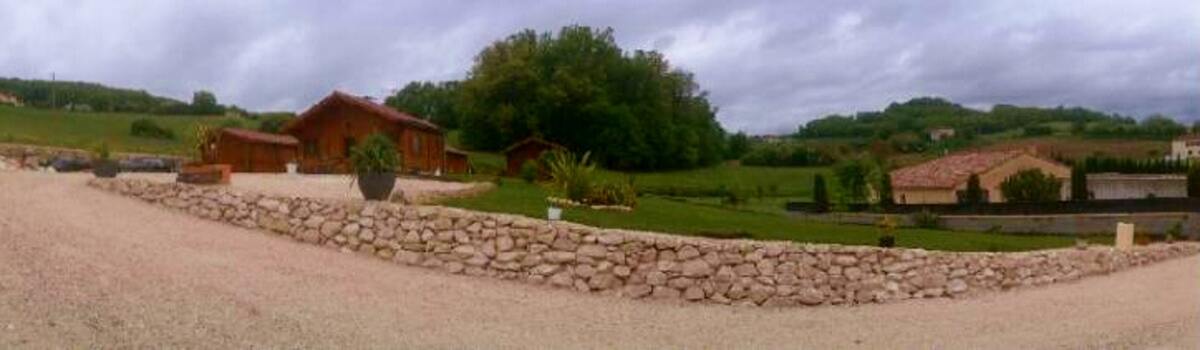 Chalet 6 pers. à Dausse, piscine partagée et jardin - Photo 21