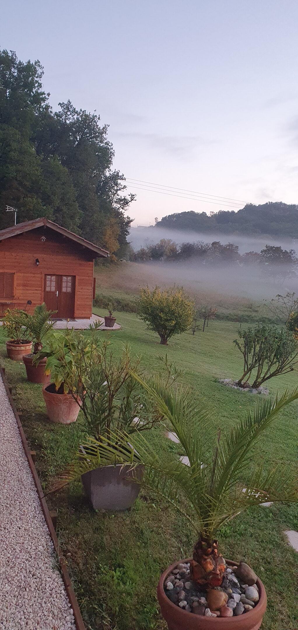 Chalet 6 pers. à Dausse, piscine partagée et jardin - Photo 22
