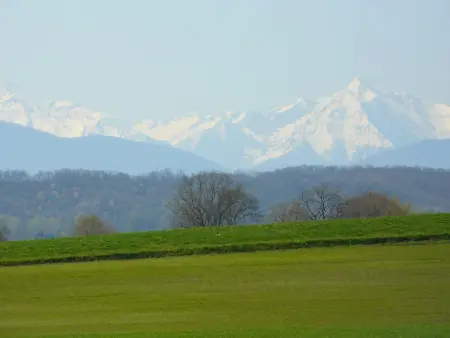 Maison plain-pied avec vue lac et montagne à Monlaur-Bernet : photo 26