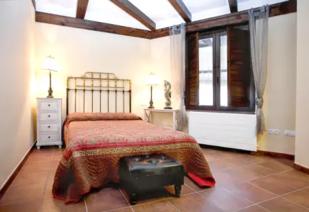 Location maison à Villalpando, Maison conviviale à Villalpando avec cheminée