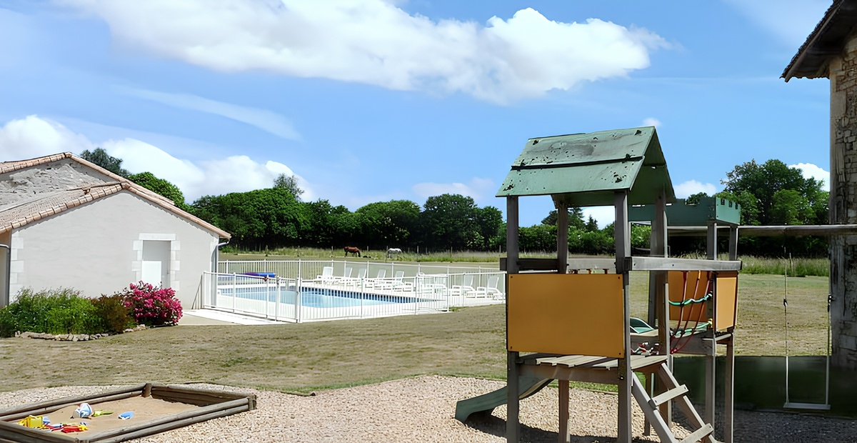 Maison 4 chambres avec piscine à Saint-Vincent-la-Châtre - Photo 5