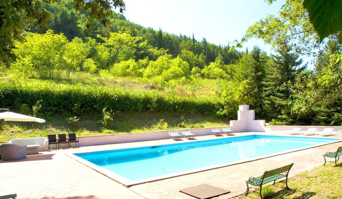 Appartement 5 pers. à Fabriano avec piscine d'été - Photo 13
