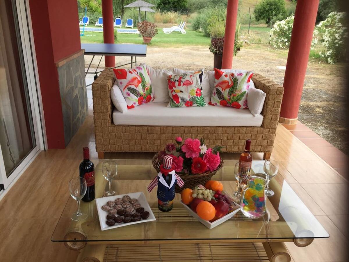 Villa 16 pers., 5 chambres, piscine privée à Ubrique - Photo 4