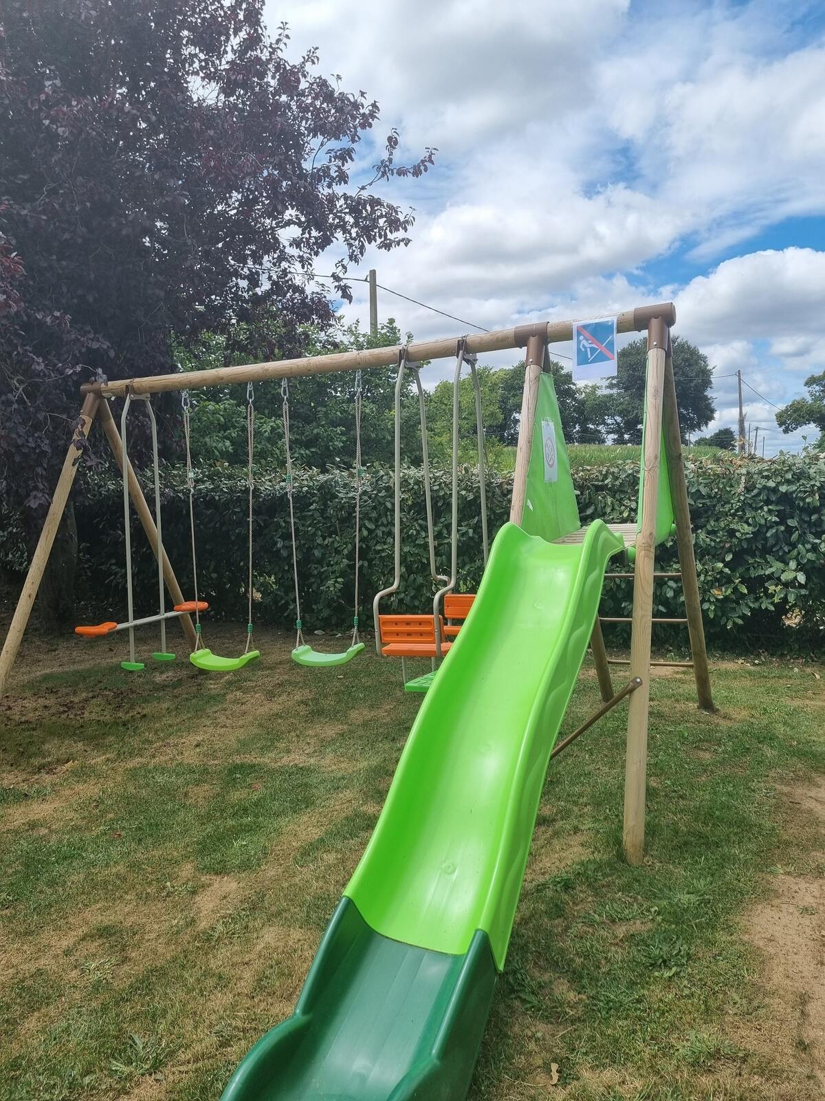 Maison 8 personnes à Trégomeur, jardin avec balançoire - Photo 7