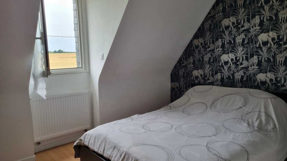 Maison 8 personnes à Trégomeur, jardin avec balançoire - Photo 10