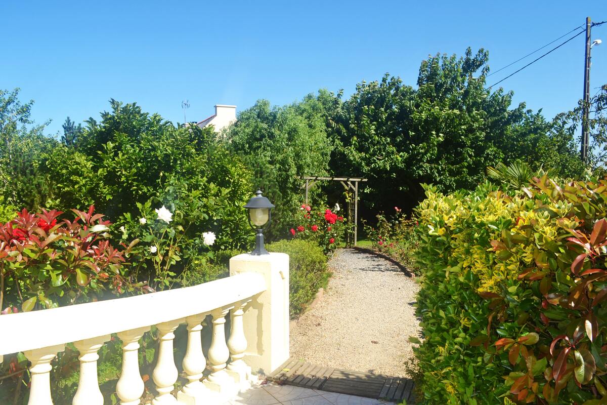 Maison 8 personnes à Trégomeur, jardin avec balançoire - Photo 12
