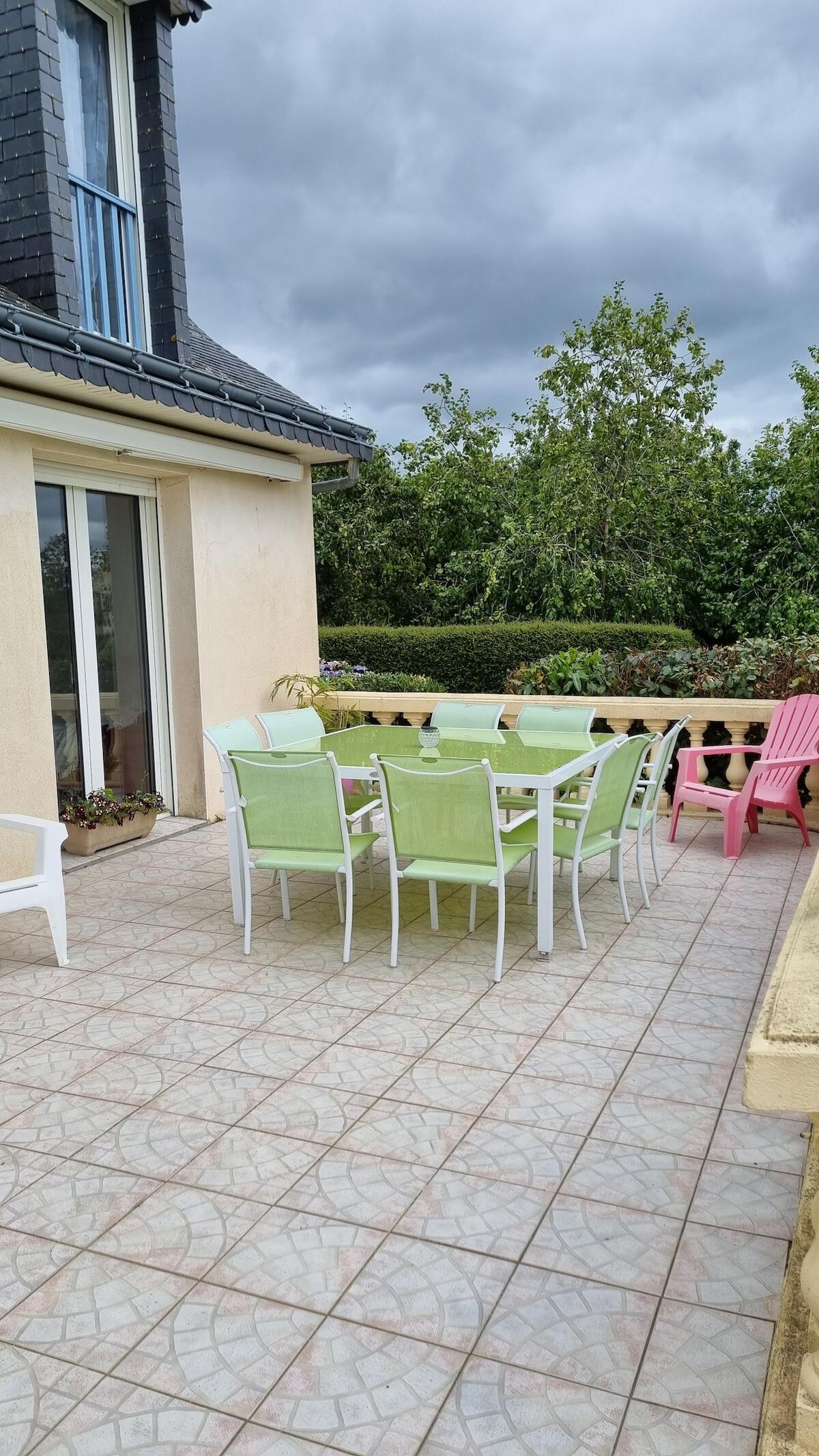 Maison 8 personnes à Trégomeur, jardin avec balançoire - Photo 25