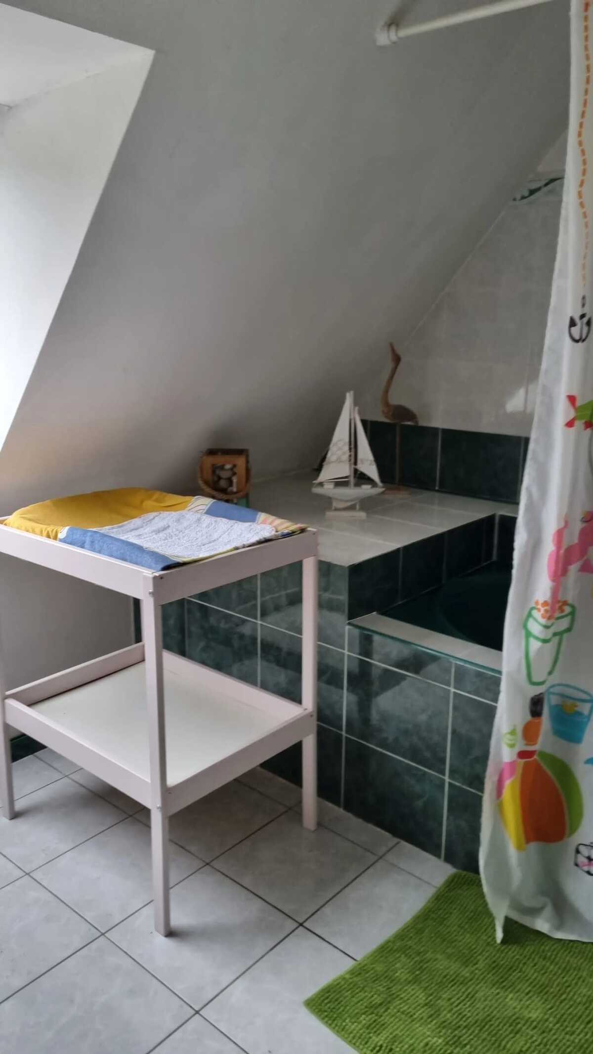 Maison 8 personnes à Trégomeur, jardin avec balançoire - Photo 35
