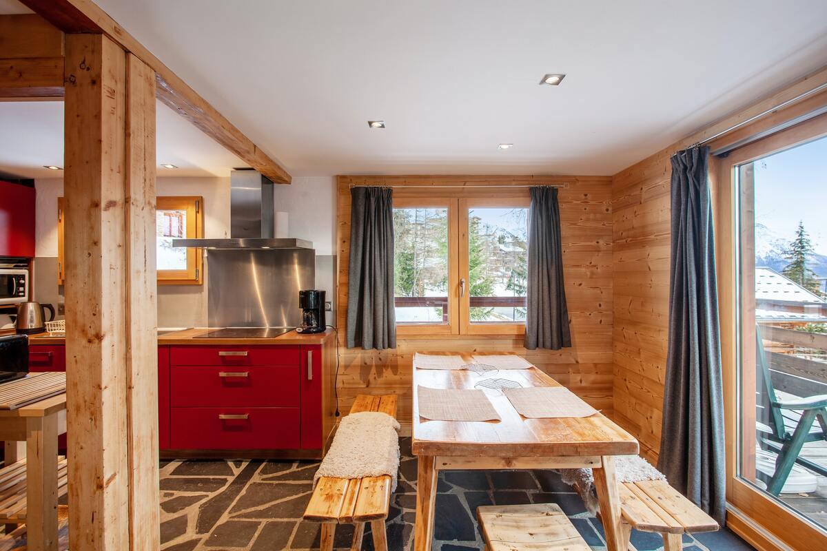 Maison 9 personnes Montvalezan, cheminée et équipements sport - Photo 8