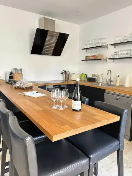 Maison avec jardin clos, cheminée et barbecue à Meursault : photo 13