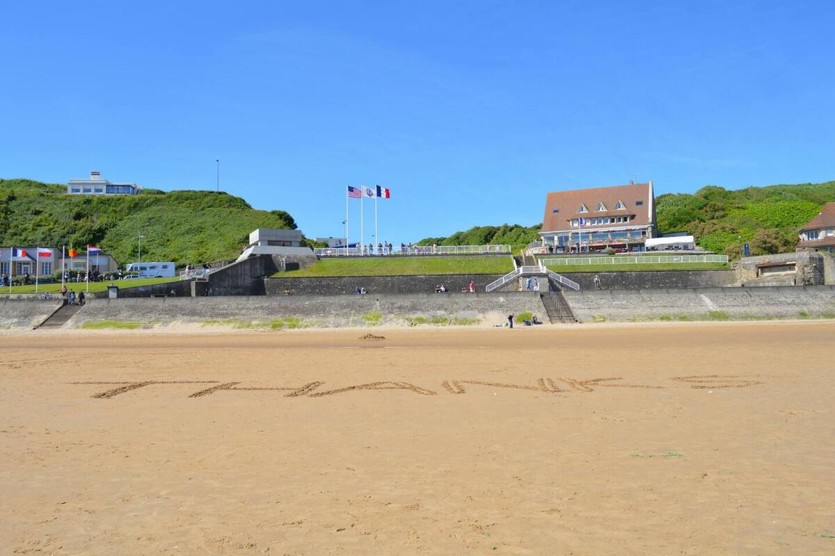 Maison 6 pers. avec jardin vue mer à Saint-Laurent-sur-Mer - Photo 15