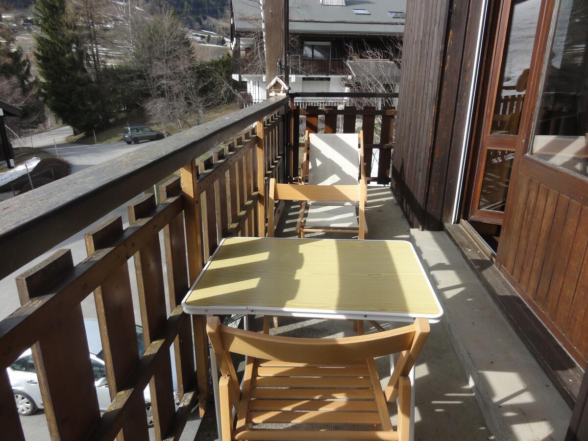 Appartement 8 personnes à Megève, balcon 19 m² - Photo 4