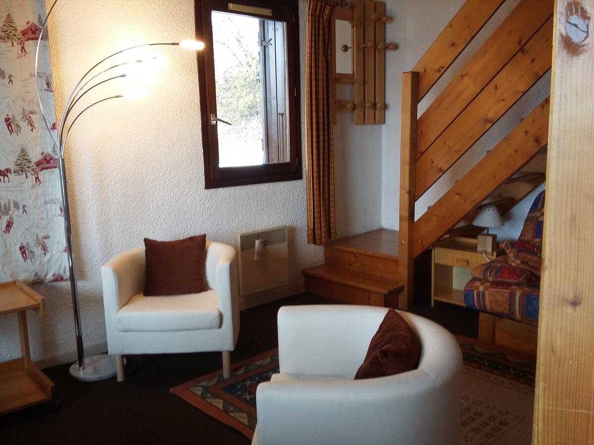 Appartement 8 personnes à Megève, balcon 19 m² - Photo 9