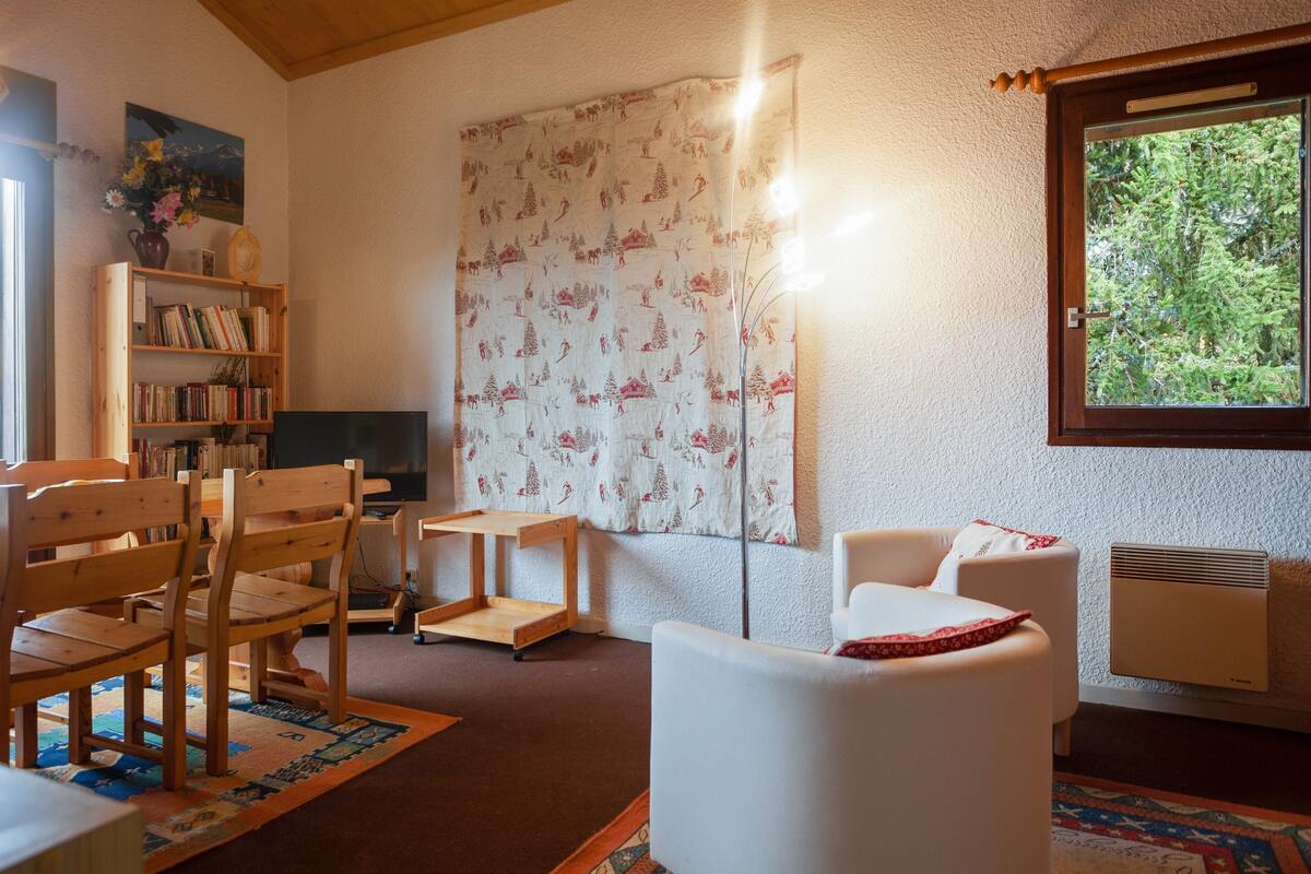 Appartement 8 personnes à Megève, balcon 19 m² - Photo 10