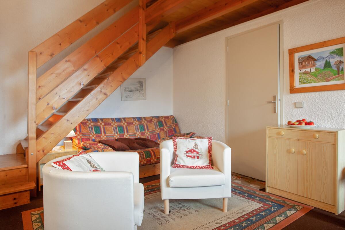 Appartement 8 personnes à Megève, balcon 19 m² - Photo 11