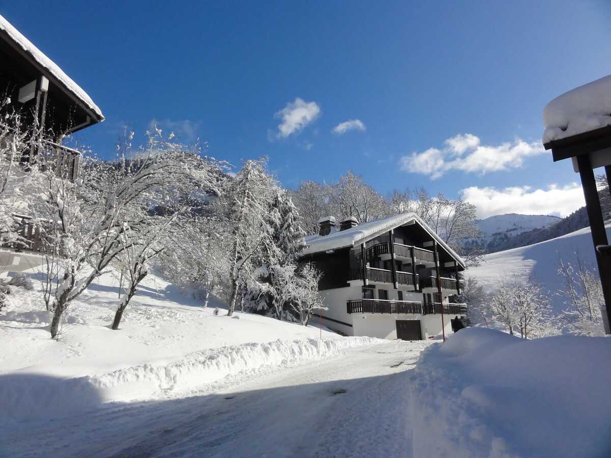Appartement 8 personnes à Megève, balcon 19 m² - Photo 22