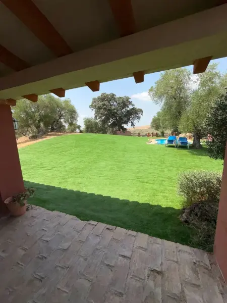 Villa avec piscine privée et jardin clos à Puerto Serrano : photo 4