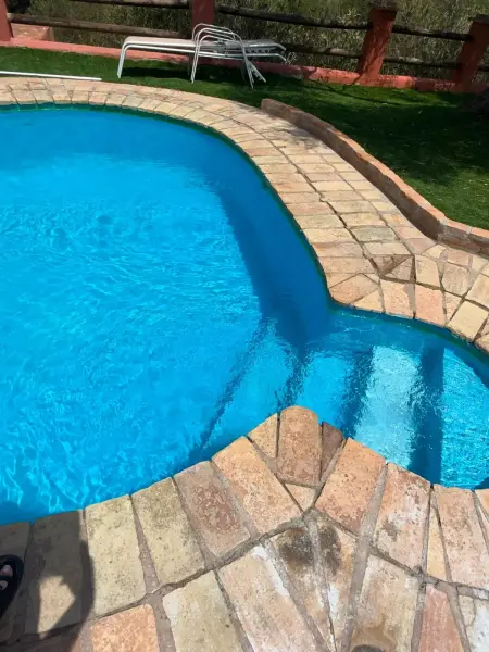 Villa avec piscine privée et jardin clos à Puerto Serrano : photo 7