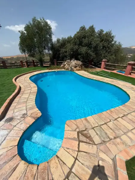 Villa avec piscine privée et jardin clos à Puerto Serrano : photo 9