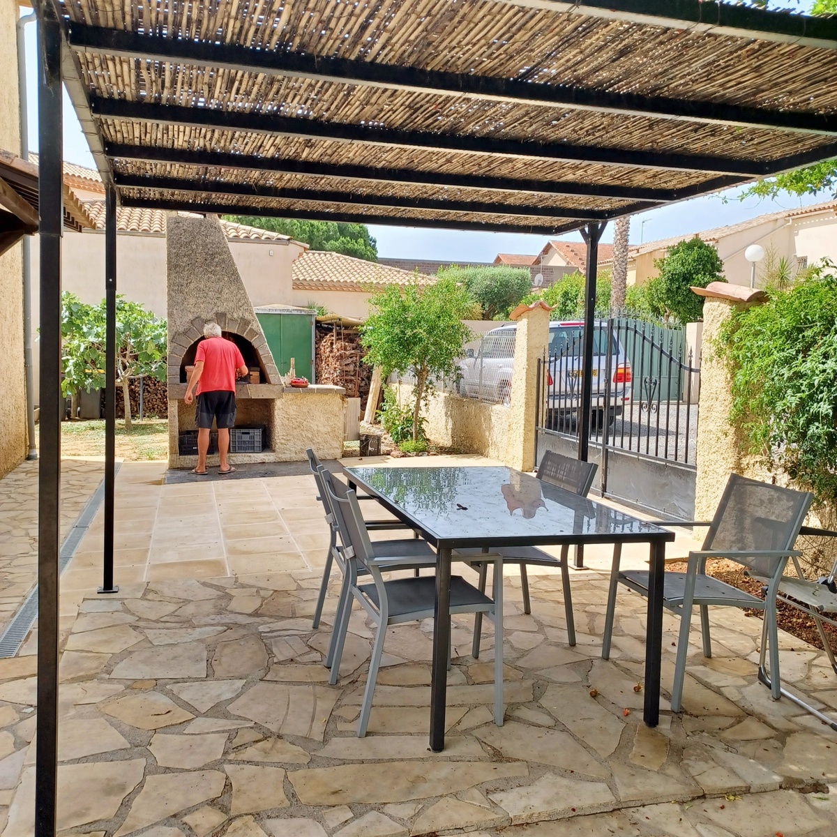 Appartement avec jardin clôturé et barbecue à Vias, 5 personnes - Photo 4