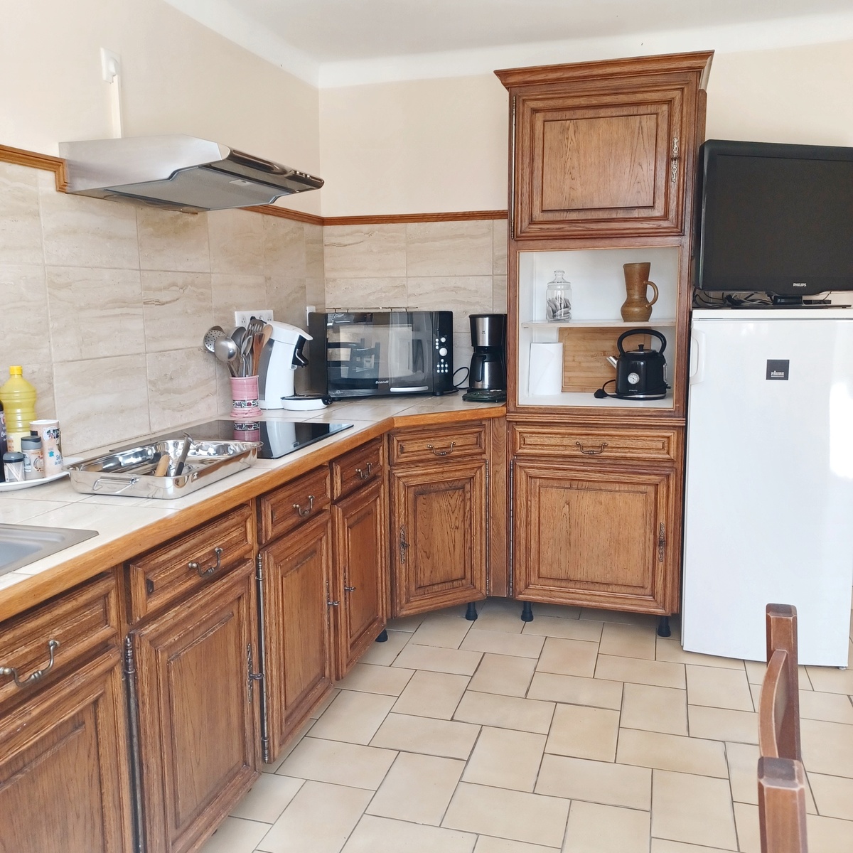 Appartement avec jardin clôturé et barbecue à Vias, 5 personnes - Photo 8