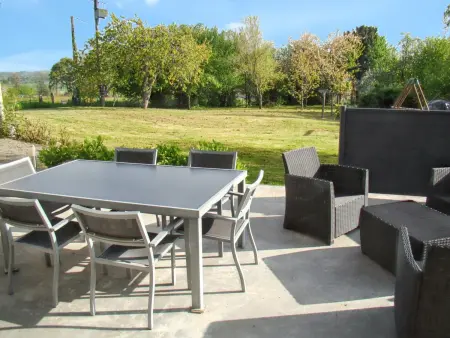 Maison avec superbe jardin et cheminée à Sougéal, 7 pers. : photo 12