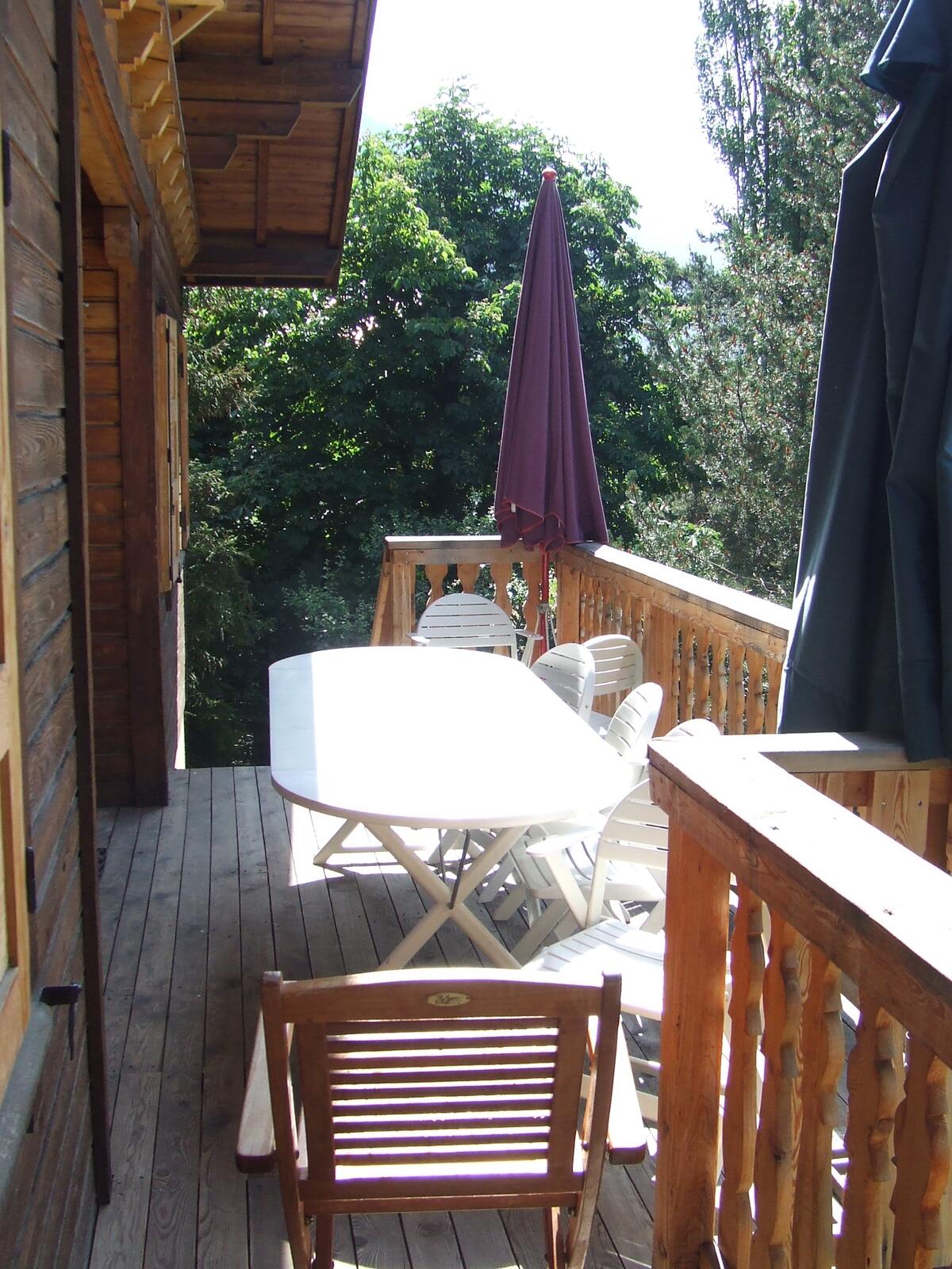 Chalet 110 m² Saint-Chaffrey, 10 pers., cheminée et terrasse - Photo 5