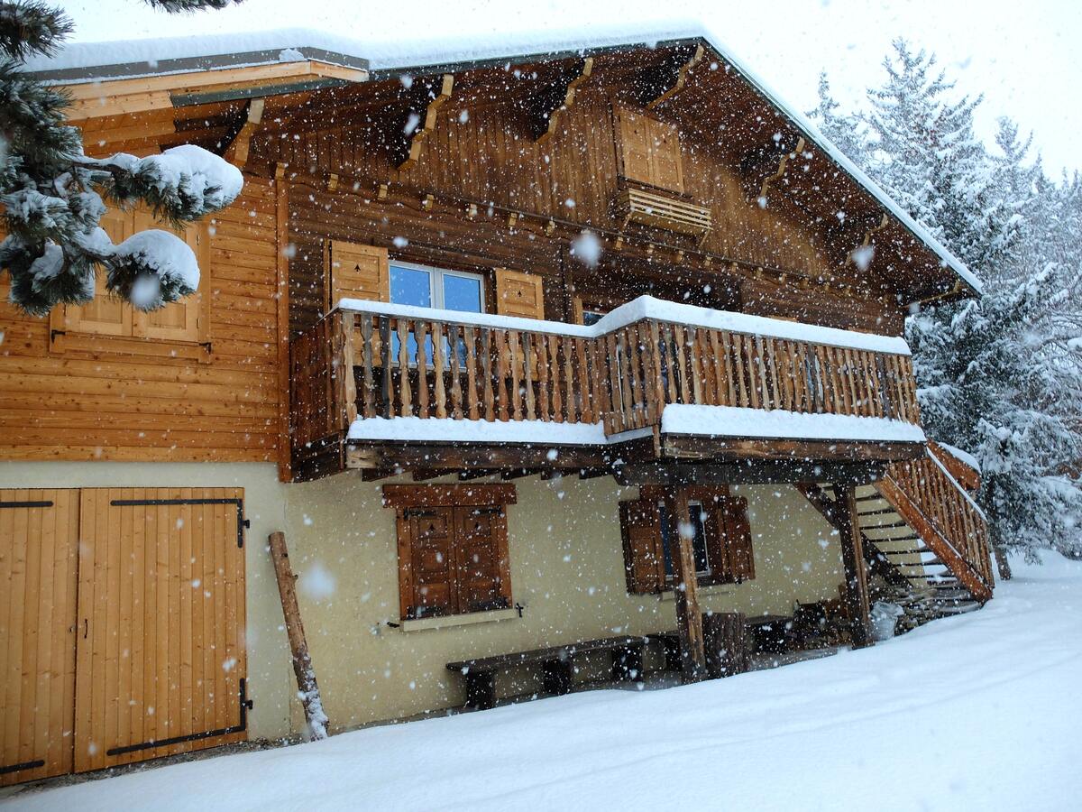 Chalet 110 m² Saint-Chaffrey, 10 pers., cheminée et terrasse - Photo 14
