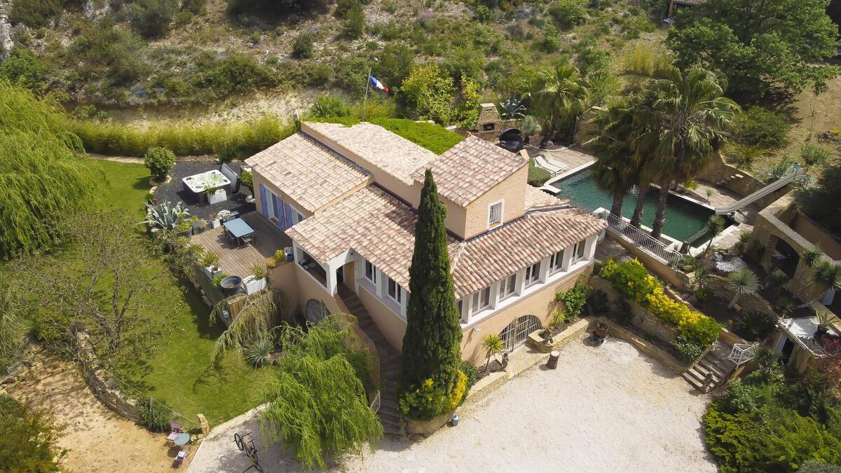 Villa 12 pers., piscine & jacuzzi à Aubagne - Photo 15