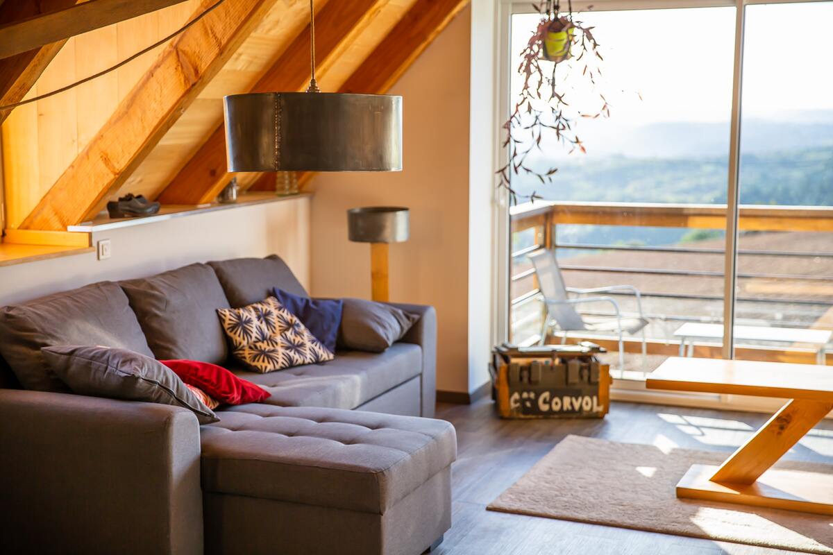 Appartement 80 m² avec balcon et vue montagne à Saint-Côme-d'Olt - Photo 1