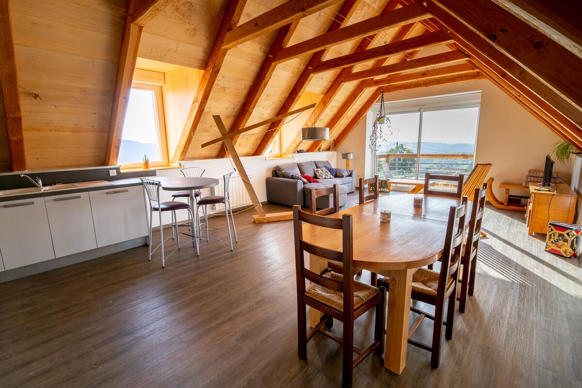 Appartement 80 m² avec balcon et vue montagne à Saint-Côme-d'Olt - Photo 8