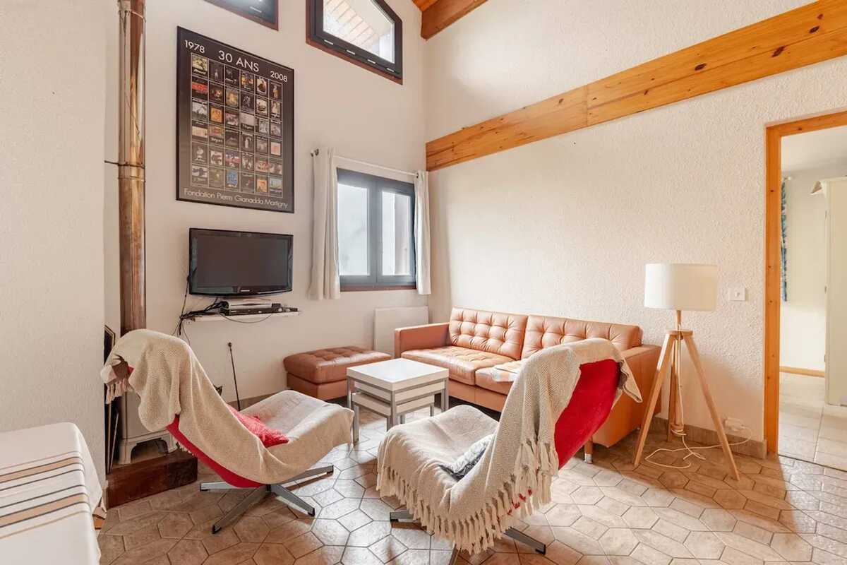 Chalet 6 pers. avec cheminée et vue montagne à Peisey-Nancroix - Photo 1