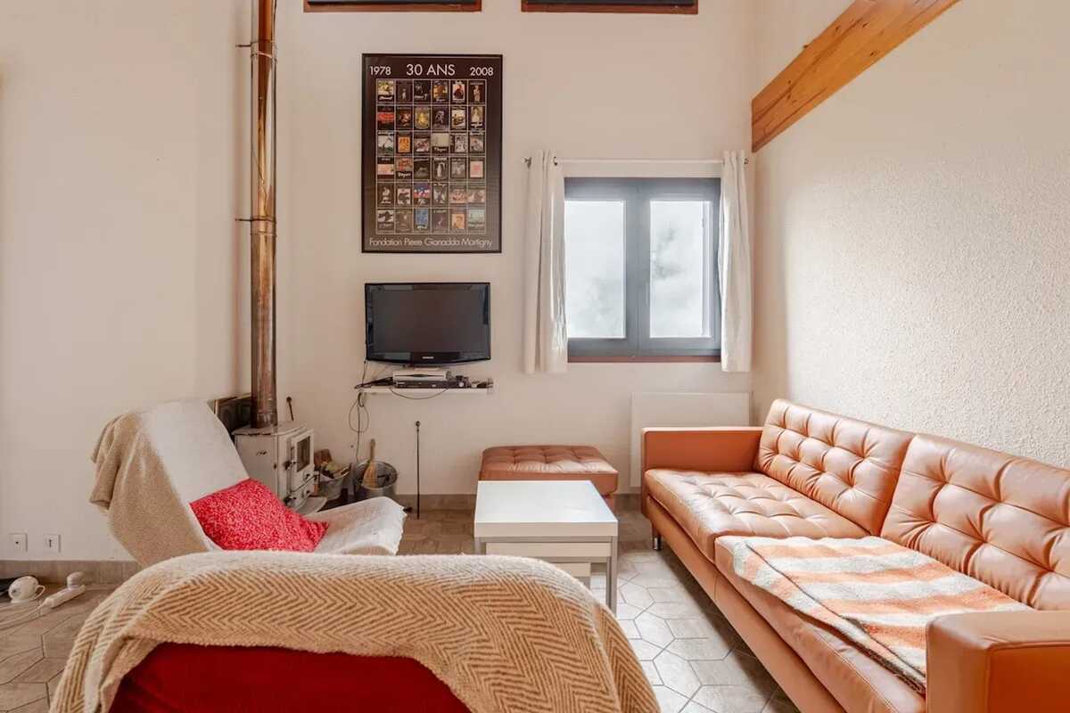 Chalet 6 pers. avec cheminée et vue montagne à Peisey-Nancroix - Photo 3