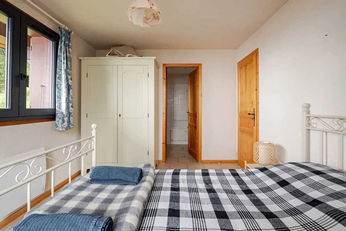 Chalet 6 pers. avec cheminée et vue montagne à Peisey-Nancroix - Photo 18