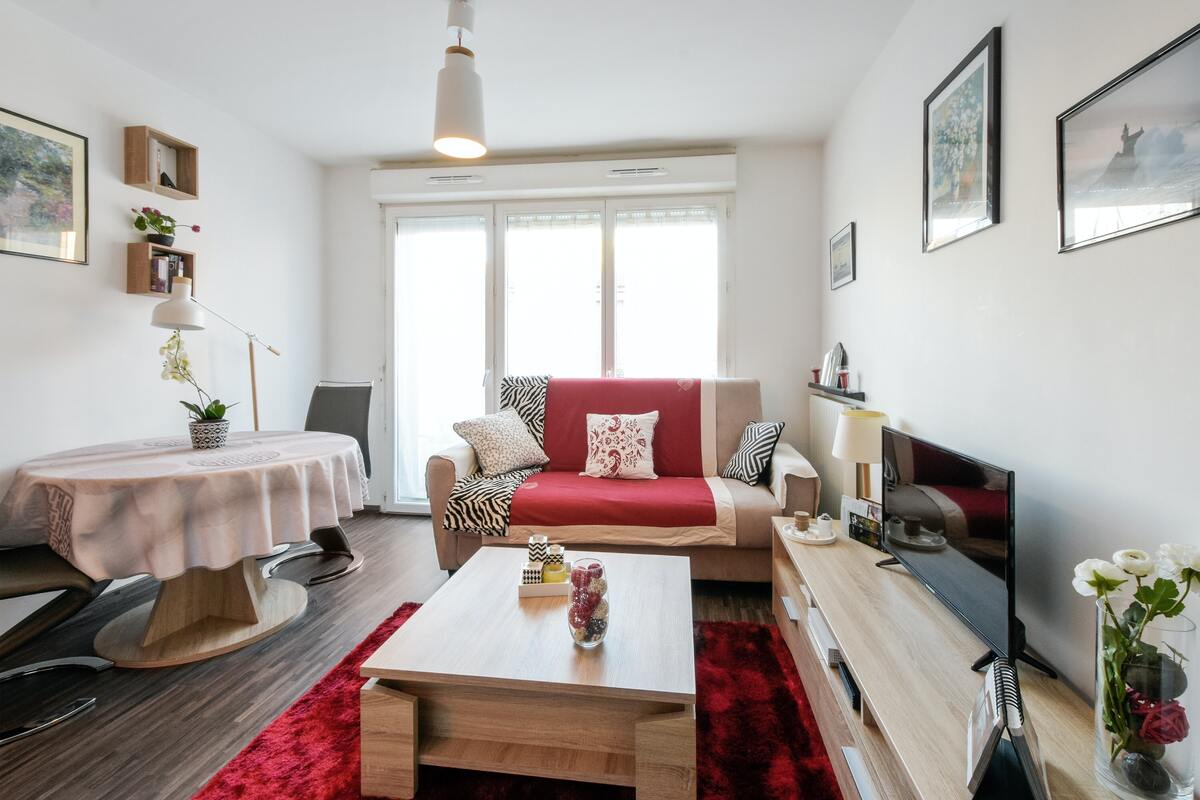 Appartement 40 m² avec balcon vue ville, Rouen - Photo 3