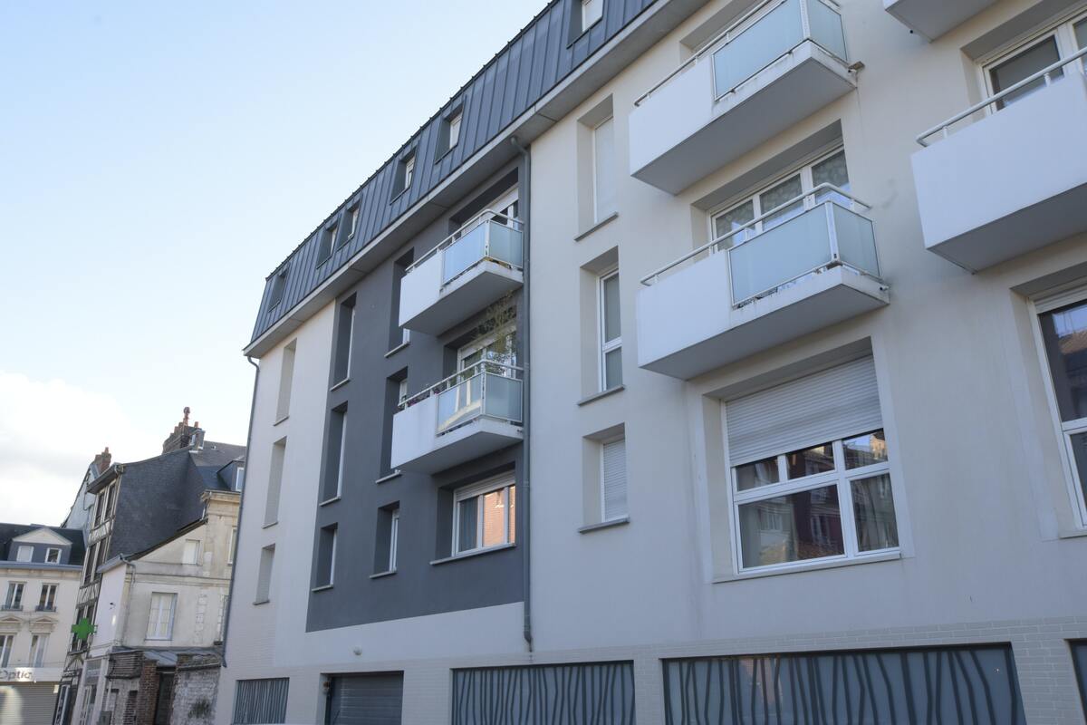 Appartement 40 m² avec balcon vue ville, Rouen - Photo 9